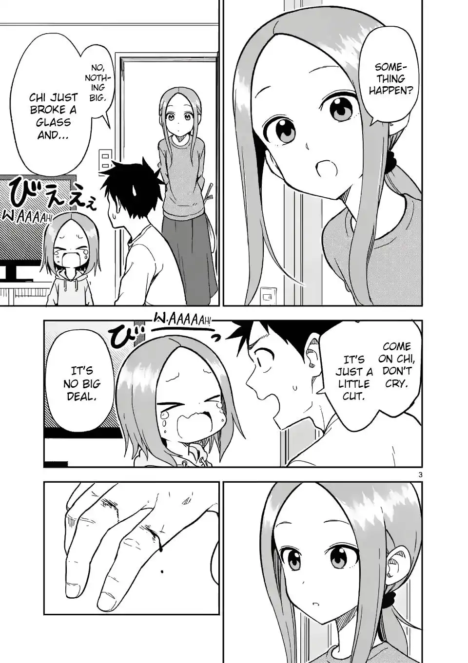 Karakai Jouzu no (Moto) Takagi-san Chapter 176 3